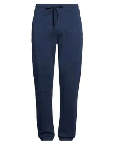 La Martina Man Pants Midnight Blue Size Xxl Cotton In Animal Print