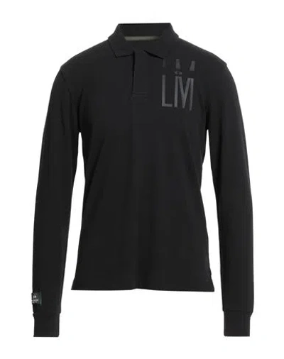 La Martina Man Polo Shirt Black Size 3xl Cotton