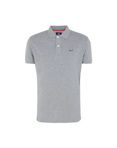 La Martina Polo Shirt In Grey