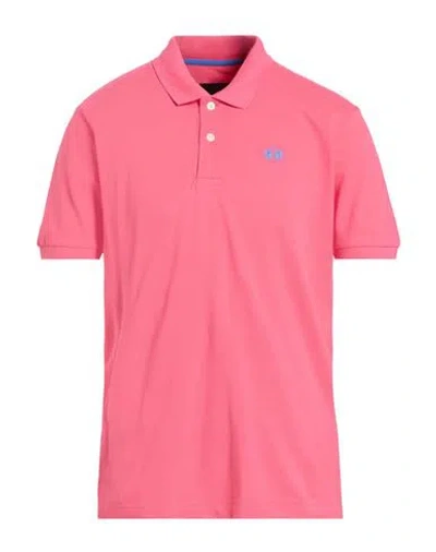 La Martina Man Polo Shirt Pink Size Xxl Cotton