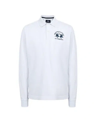 La Martina Polo Shirts In White