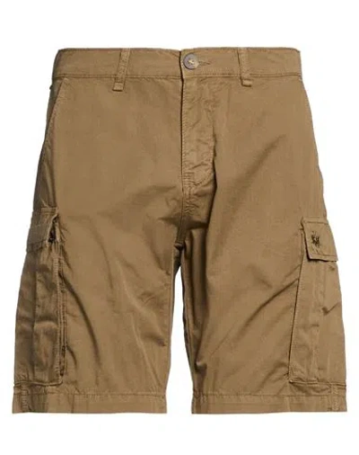 La Martina Man Shorts & Bermuda Shorts Khaki Size 30 Cotton