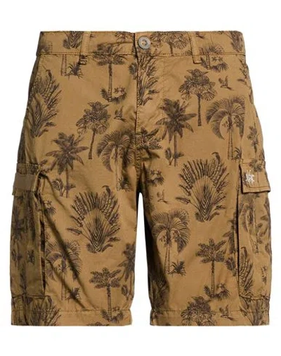 La Martina Man Shorts & Bermuda Shorts Khaki Size 30 Cotton In Beige