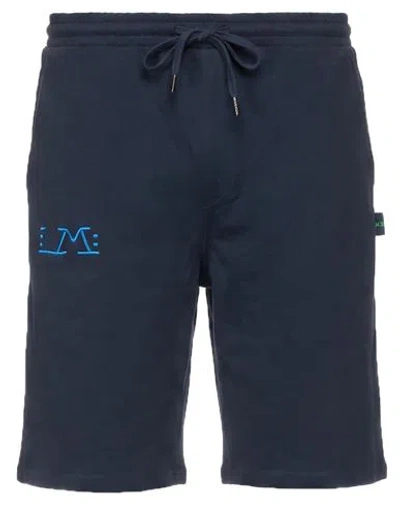 La Martina Man Shorts & Bermuda Shorts Navy Size L Cotton In Multi