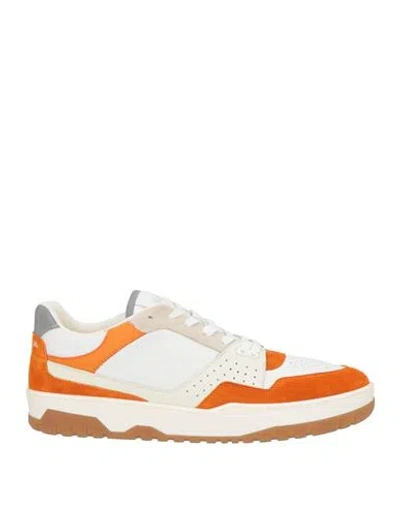 La Martina Man Sneakers White Size 11 Calfskin
