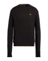 La Martina Man Sweater Black Size 3xl Acrylic, Cotton, Wool