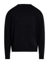 La Martina Man Sweater Black Size 3xl Wool, Polyamide In Black