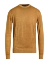 La Martina Man Sweater Camel Size Xxl Wool In Neutral