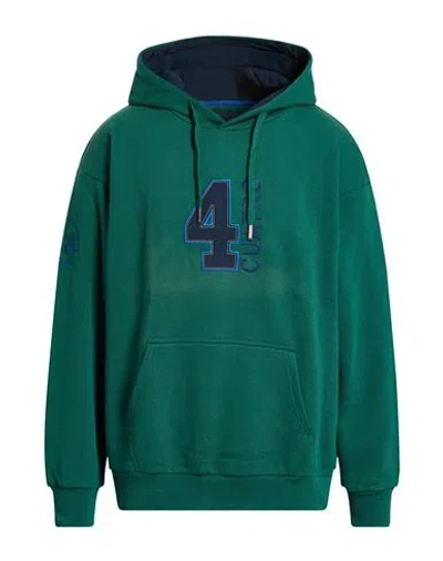 La Martina Man Sweatshirt Green Size 3xl Cotton