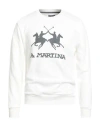 La Martina Elegant Long Sleeved Crew Neck Sweatshirt