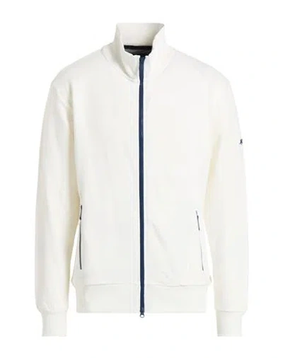 La Martina Man Sweatshirt White Size 3xl Cotton