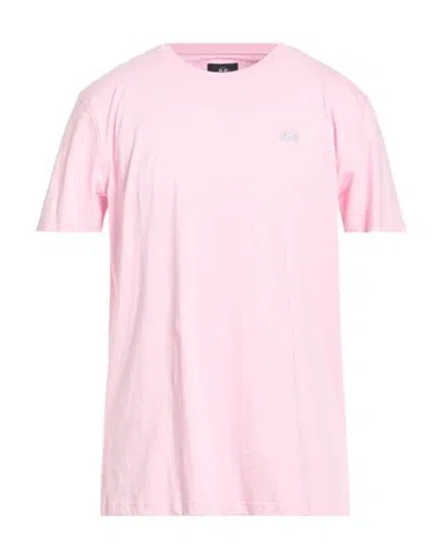 La Martina Man T-shirt Light Pink Size Xl Cotton