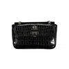 La Martina Black Polyethylene Handbag In Black