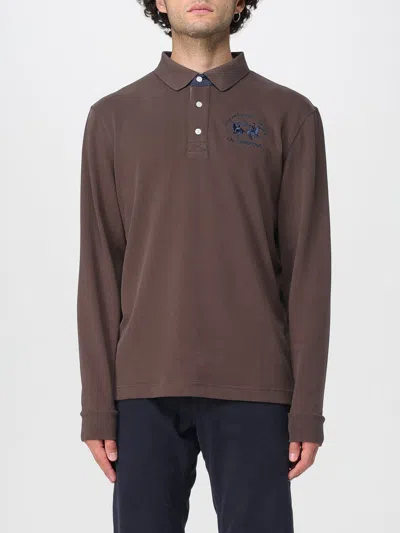 La Martina Polo Shirt  Men Color Brown