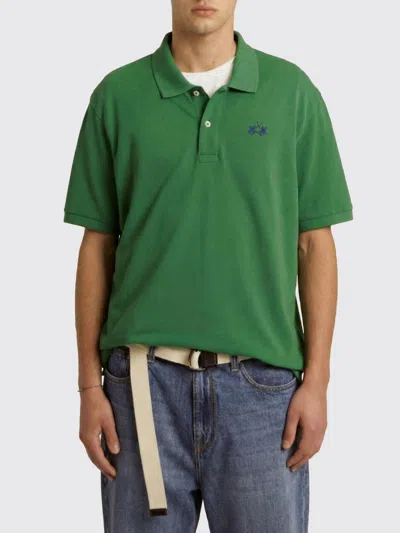 La Martina Polo Shirt Men  In Green
