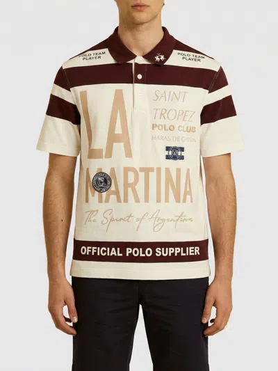 La Martina Polo Shirt Men  In Multi