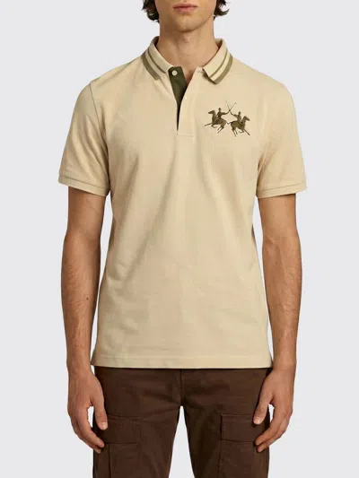 La Martina Polo Shirt Men  In Neutral