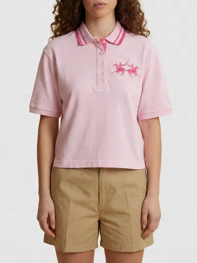 La Martina Polo Shirt Woman  In Pink