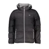La Martina Elegant Hooded Lightweight Jacket In Black