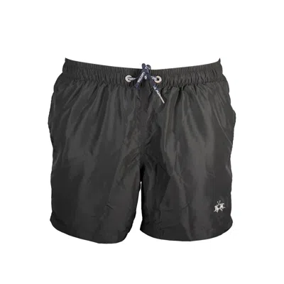 La Martina Black Polyester Swimwear