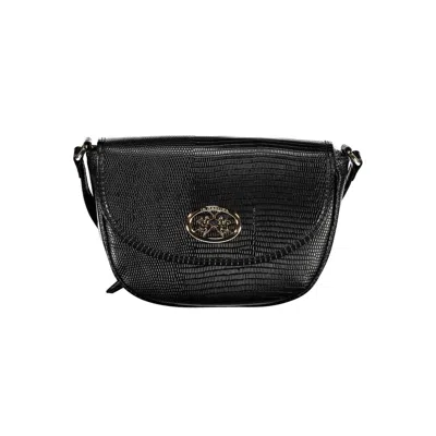 La Martina Polyurethane Women's Shoulder Women's Bag In Black