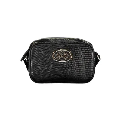 La Martina Polyurethane Women Women's Handbag In Black