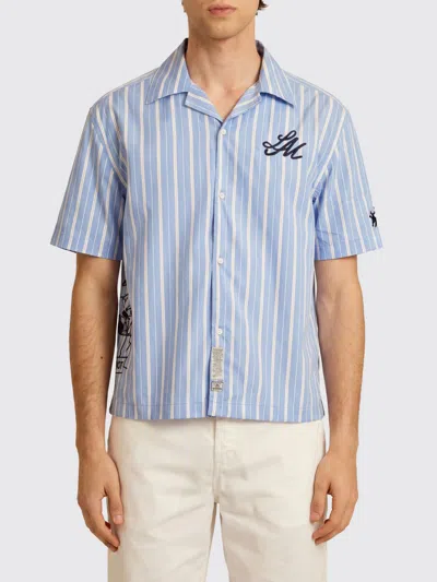 La Martina Shirt Men Color Blue