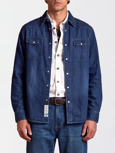 La Martina Shirt Men Color Indigo