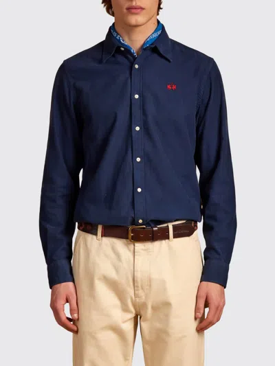 La Martina Shirt Men Color Navy