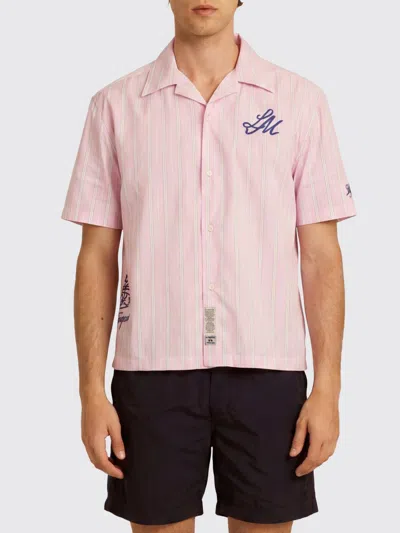 La Martina Shirt Men Color White In Pink