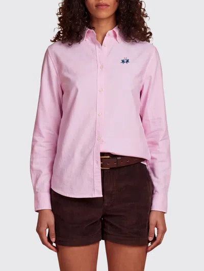La Martina Shirt Woman Color Pink
