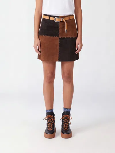 La Martina Skirt Woman Color Brown