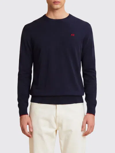 La Martina Sweater Men Color Navy In Blue