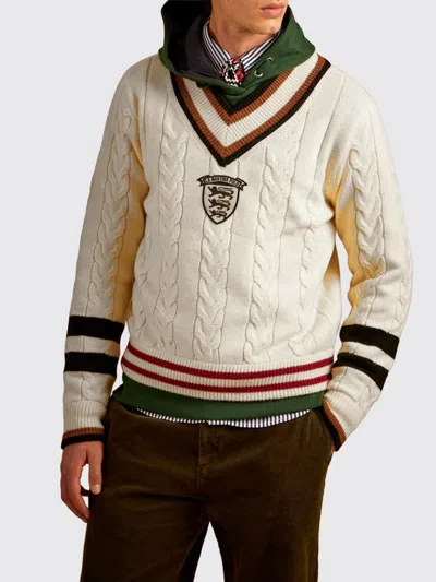 La Martina Sweater Men Color White