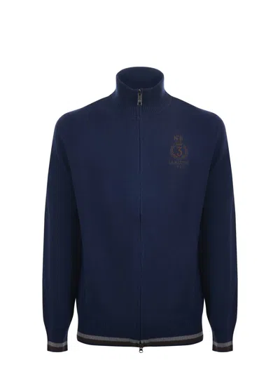 La Martina Sweaters In Blue