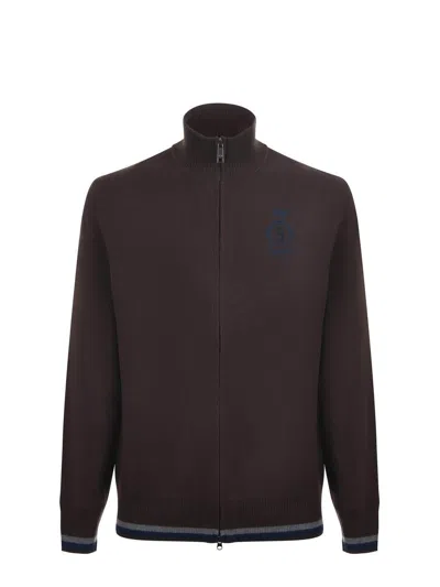 La Martina Sweaters In Brown