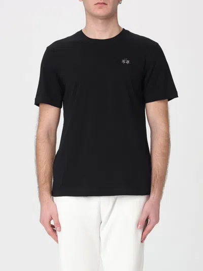 La Martina T-shirt Men  In Black