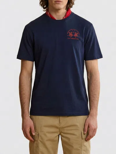 La Martina T-shirt Men  In Blue