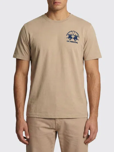 La Martina T-shirt Men  In Brown