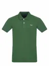 La Martina Sleek Green Slim Fit Polo With Contrast Detail