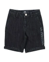La Martina Toddler Boy Denim Shorts Blue Size 6 Cotton, T-400 Fiber In Blue