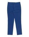 La Martina Toddler Boy Pants Bright Blue Size 6 Cotton, Elastane In Blue