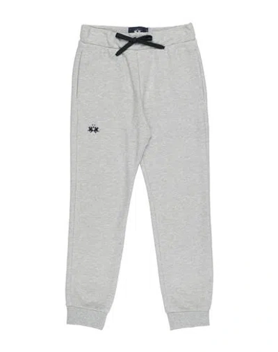 La Martina Babies'  Toddler Boy Pants Light Grey Size 6 Cotton, Elastane