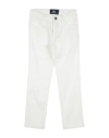 La Martina Toddler Boy Pants White Size 6 Cotton, Elastane In White