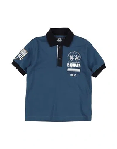 La Martina Babies'  Toddler Boy Polo Shirt Navy Size 6 Cotton