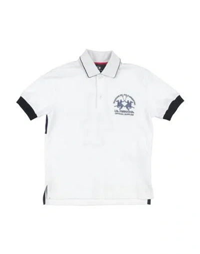 La Martina Babies'  Toddler Boy Polo Shirt White Size 6 Cotton