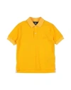 La Martina Toddler Boy Polo Shirt Yellow Size 6 Cotton In Yellow