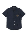 La Martina Toddler Boy Shirt Midnight Blue Size 6 Cotton, Elastane In Blue