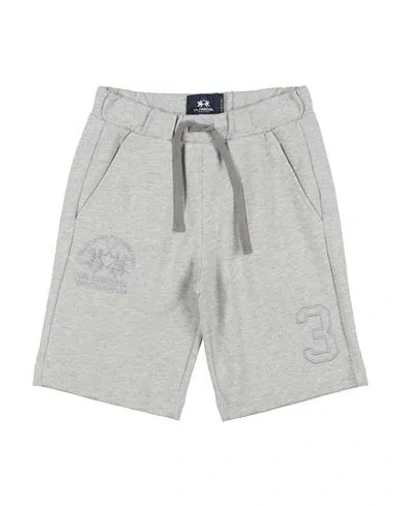 La Martina Babies'  Toddler Boy Shorts & Bermuda Shorts Light Grey Size 6 Cotton
