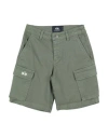La Martina Toddler Boy Shorts & Bermuda Shorts Military Green Size 6 Cotton, Elastane In Green
